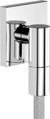 Подключение для душевого шланга с клапаном обратного тока, хром Hansgrohe FixFit Fine E 28883000