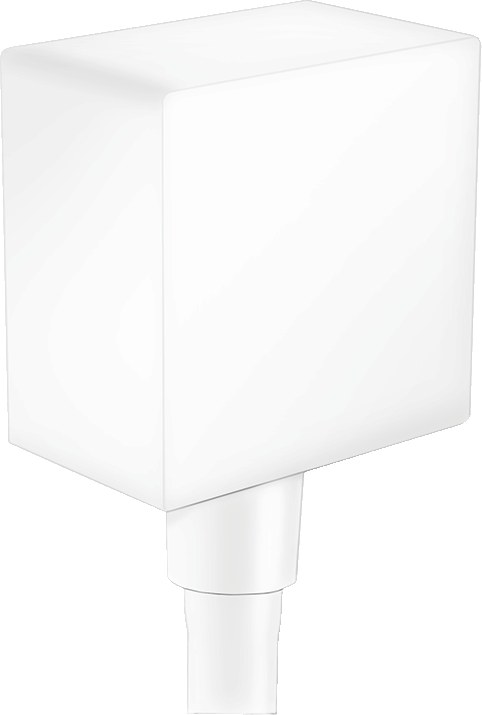 Подключение для душевого шланга, белый Hansgrohe FixFit Square 26455700