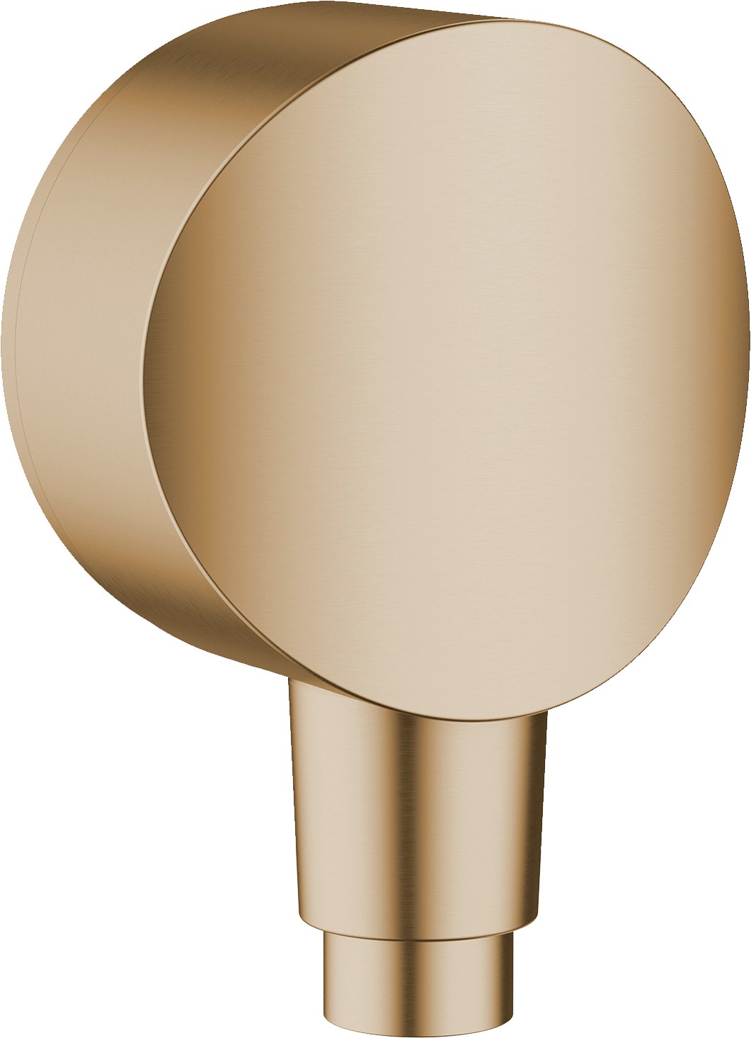 Подключение для душевого шланга, бронза Hansgrohe Fixfit S 26453140