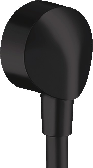 Подключение для душевого шланга, черный Hansgrohe FixFit E 27454670