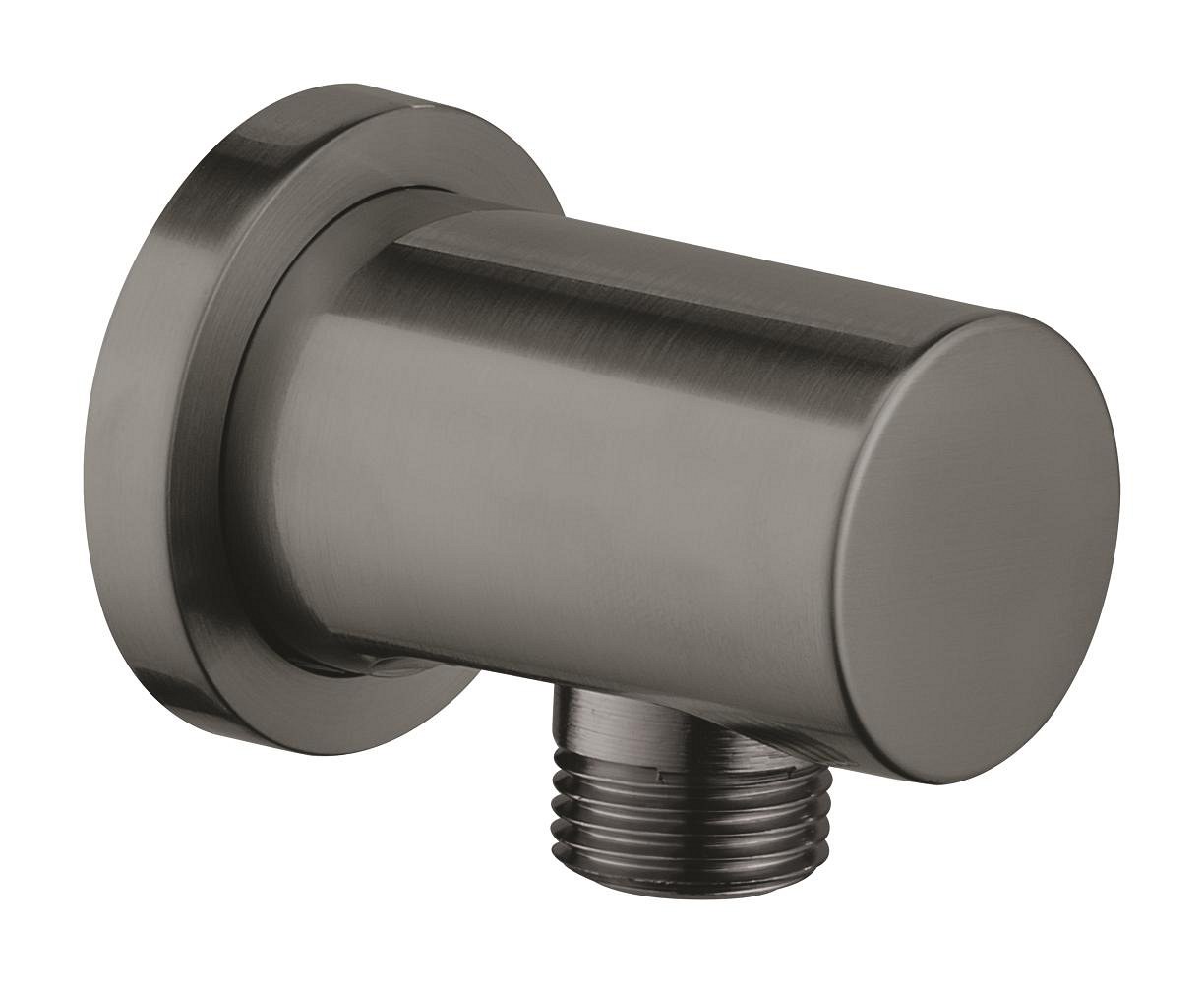 Подключение для душевого шланга, темный графит матовый Grohe Rainshower 27057AL0