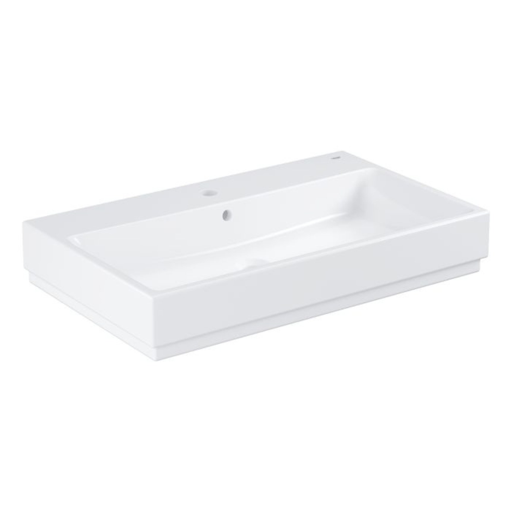 Раковина GROHE Cube Ceramic накладная, 80 см, альпин-белый 3947600H