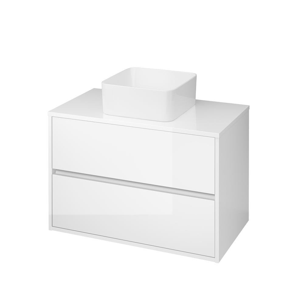 Раковина накладная Caspia 60 Square CERSANIT UM-CAS60/1-S (Польша)