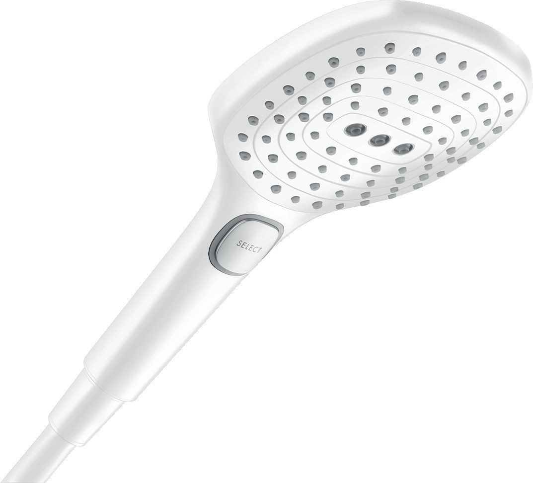 Ручной душ 120, белый Hansgrohe Raindance Select 3jet 26520700