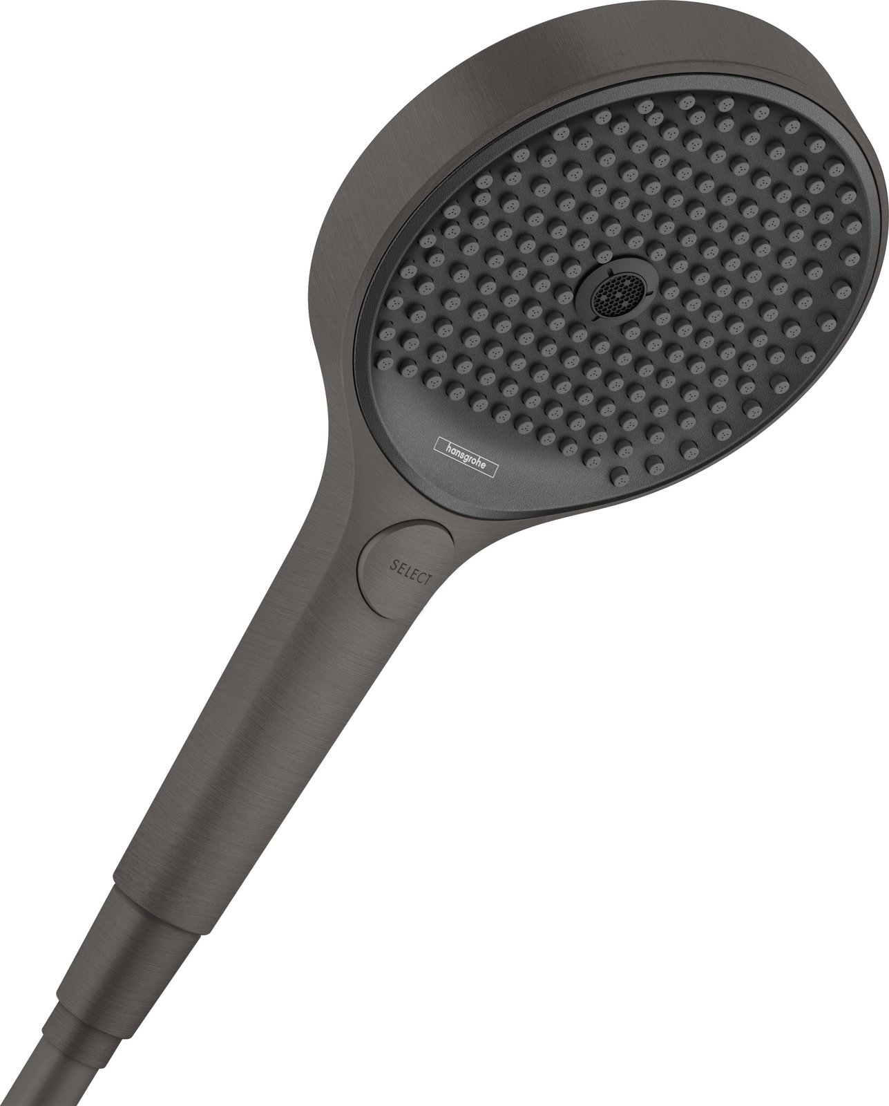 Ручной душ, шлифованнный черный хром Hansgrohe Rainfinity 130 3jet 26864340
