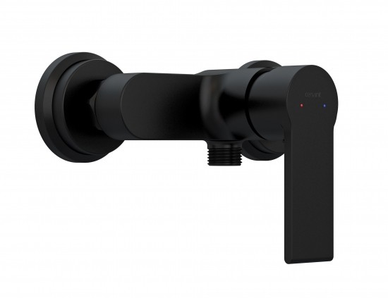 Смеситель для душа BRASKO BLACK 63109 однорычажный черный