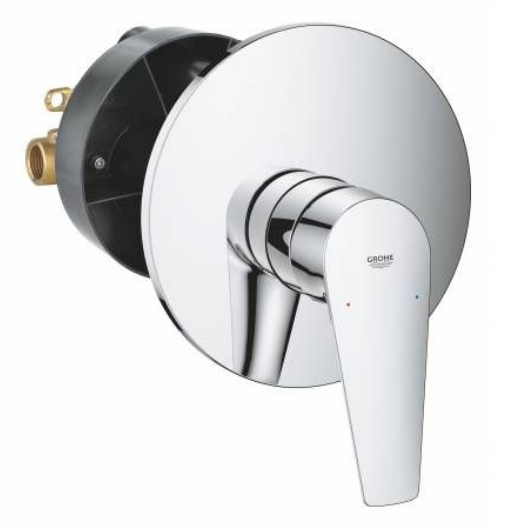 Смеситель для душа скрытого монтажа GROHE Bauedge, готовый комплект, хром 29078001