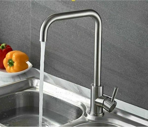 Смеситель для кухни HAIBA HB70304-4 сталь
