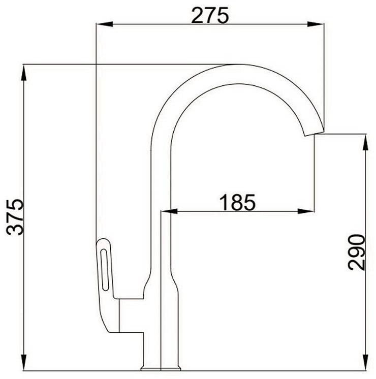 Смеситель для кухни HB70825-7