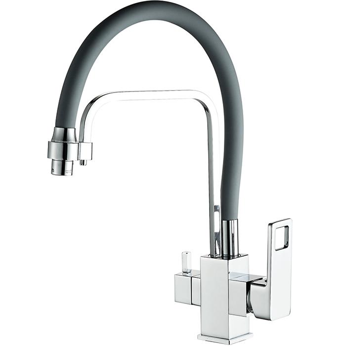 Смеситель для кухни с гибким изливом Haiba HB615