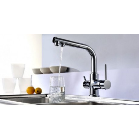 Смеситель для кухни с подключением к фильтру с питьевой водой LEMARK LM 3060 C COMFORT (Чехия)