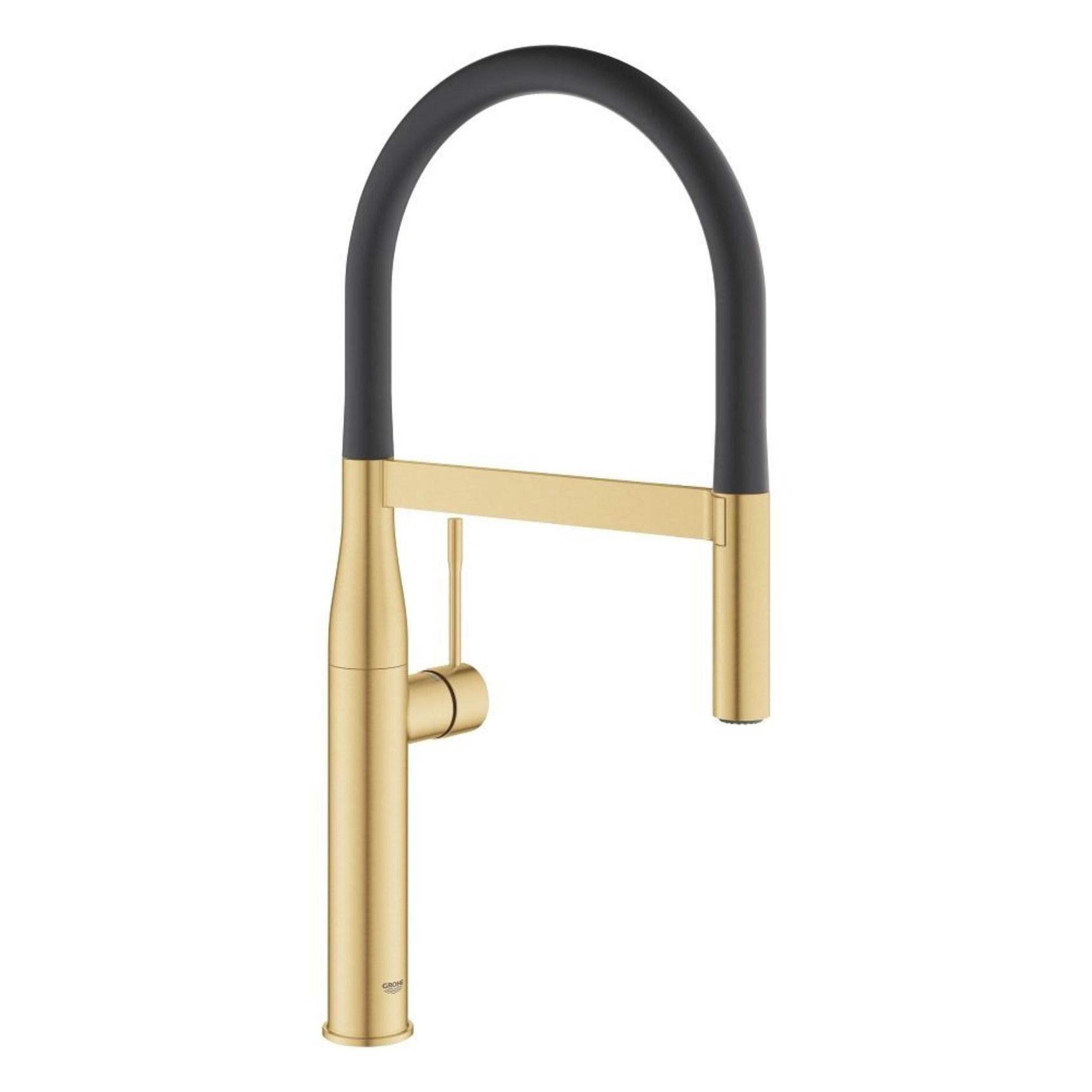 Смеситель для мойки GROHE Essence New с профессиональной лейкой, холодный рассвет матовый 30294GN0