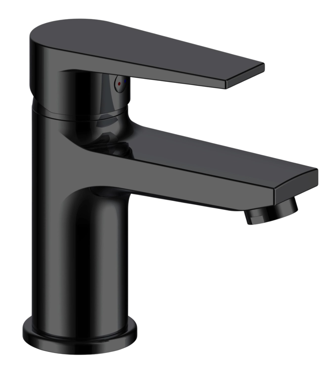 Смеситель для раковины, черный ESKO Budapest Black BT26B