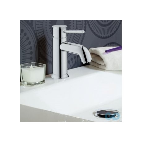 Смеситель для раковины GROHE BauClassic с донным клапаном, хром 23161000