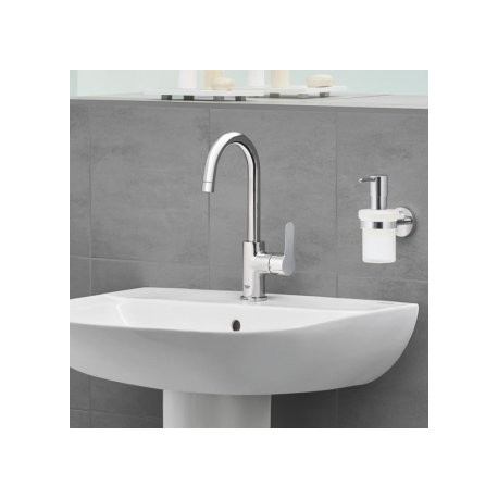 Смеситель для раковины GROHE BauEdge с донным клапаном, L-Size, хром 23760000