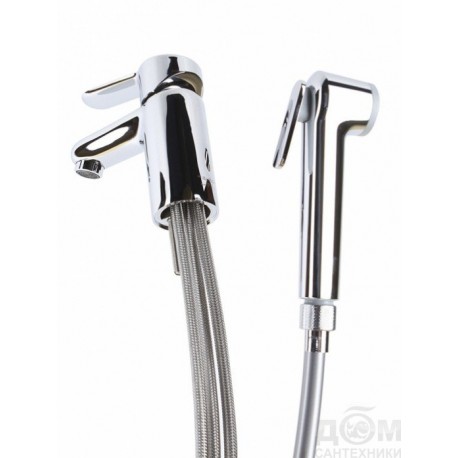 Смеситель для раковины GROHE BauEdge с гигиеническим душем, хром 23757000