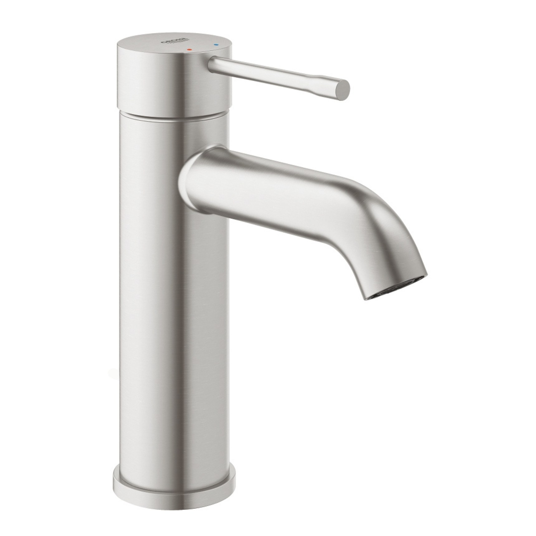 Смеситель для раковины GROHE Essence, S-size, суперсталь 24172DC1