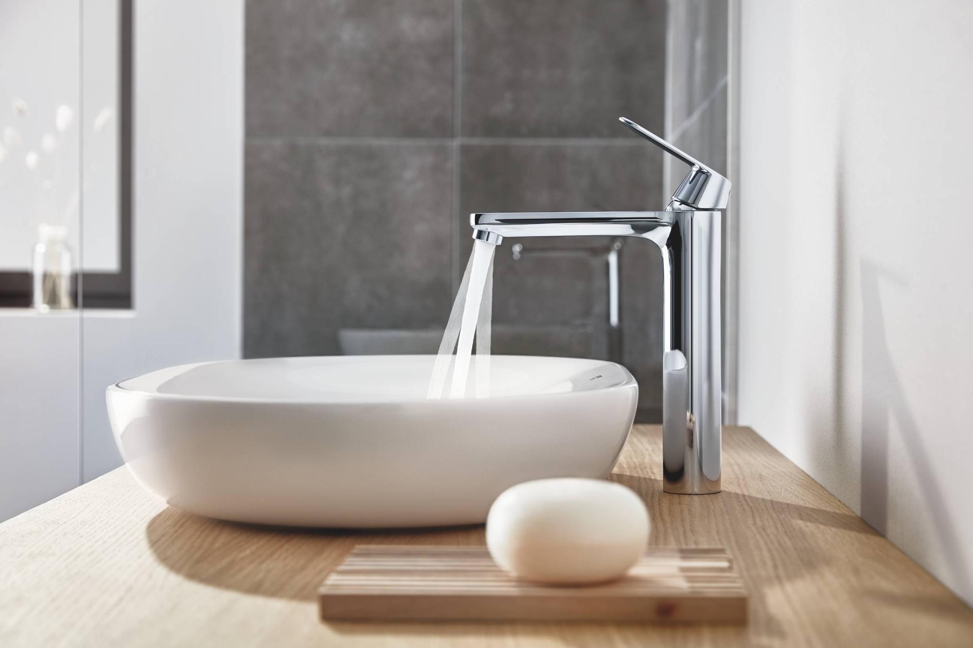 Смеситель для раковины GROHE Eurosmart Cosmopolitan однорычажный DN 15 XL-Size, хром (23921000)