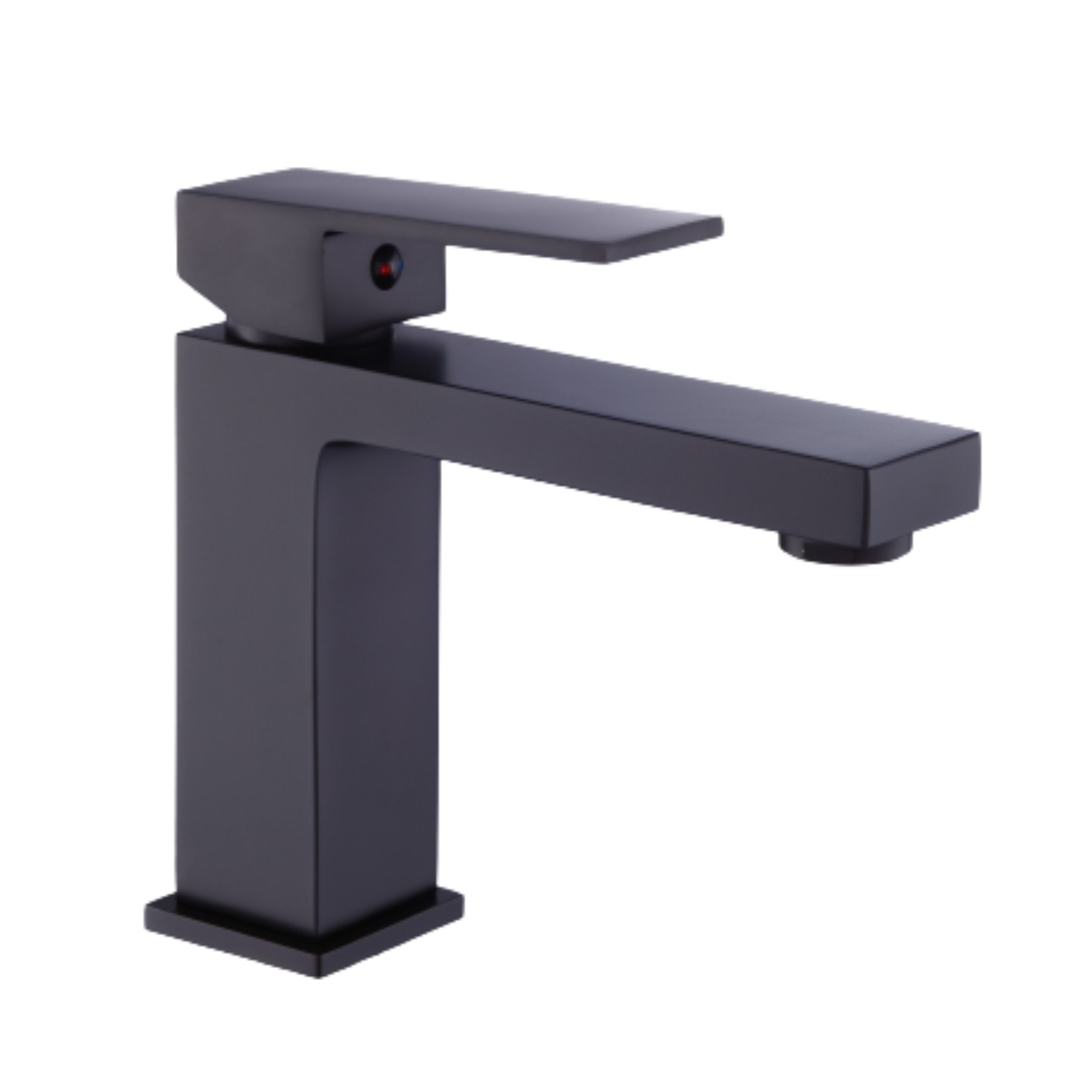 Смеситель для раковины LUSSO Cube M-size Black