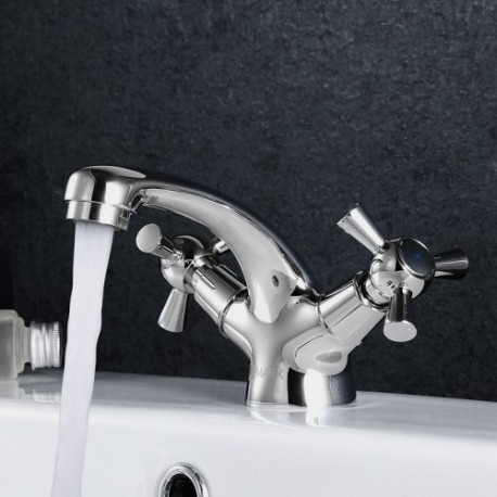 Смеситель для умывальника монолитный LEMARK LM 7406 C CONTOUR (Чехия)