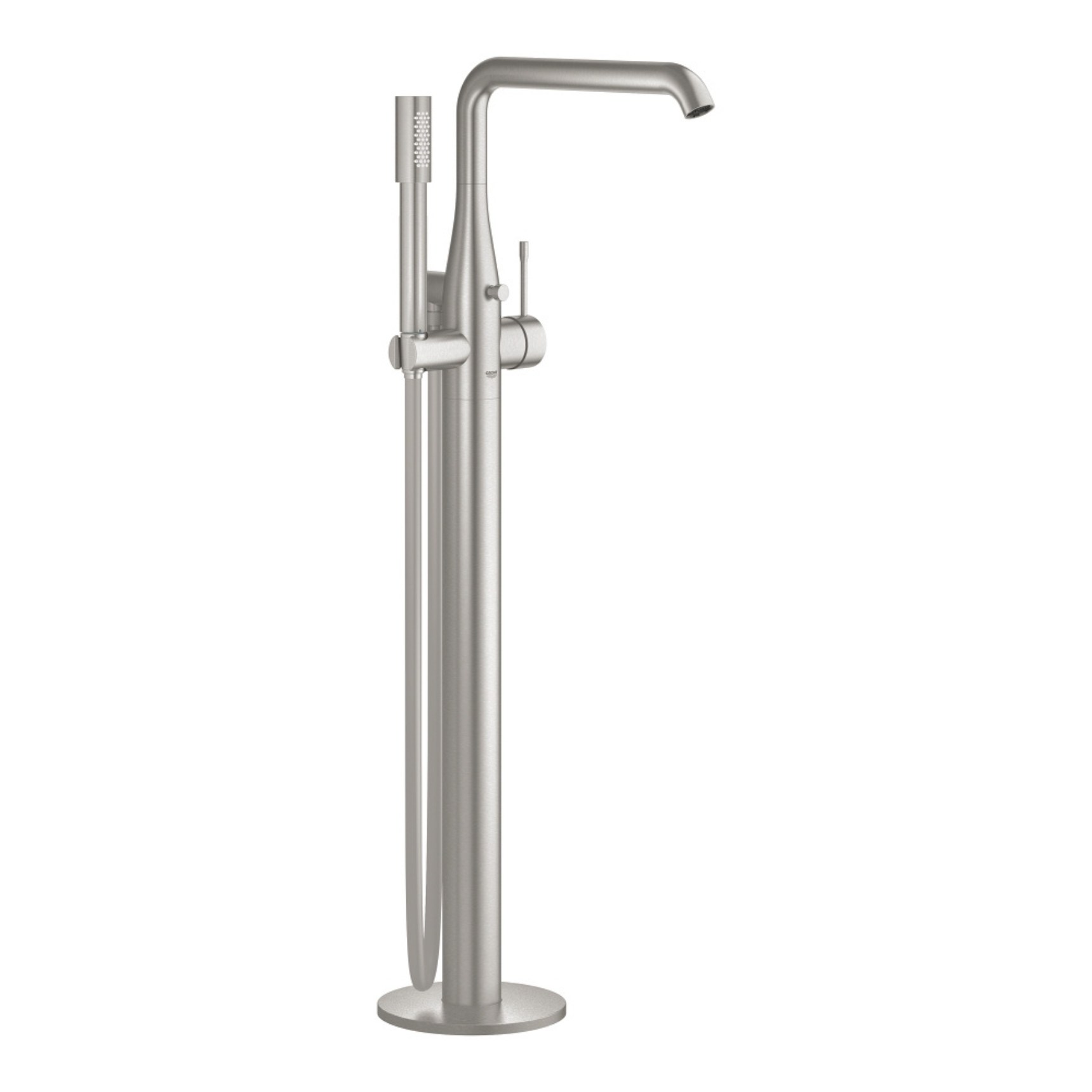 Смеситель для ванны GROHE Essence, напольный монтаж, суперсталь 25248DC1