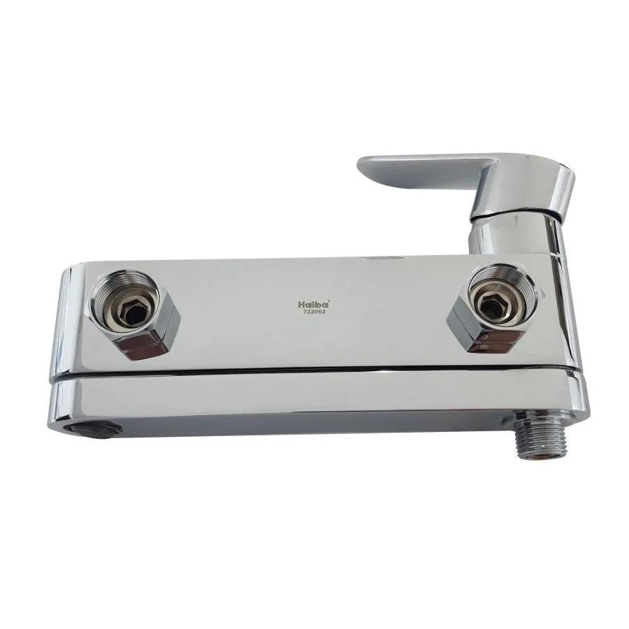 Смеситель для ванны Haiba HB61590 короткий излив хром