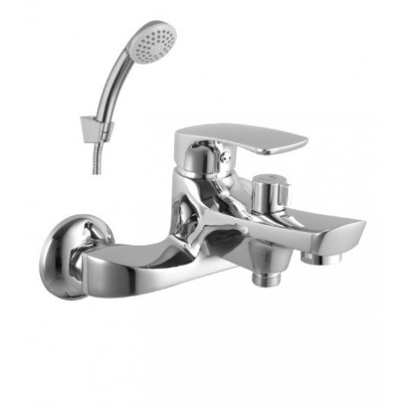 Смеситель для ванны монолитный с коротким изливом LEMARK LM 1712 C plus SHAPE (Чехия)
