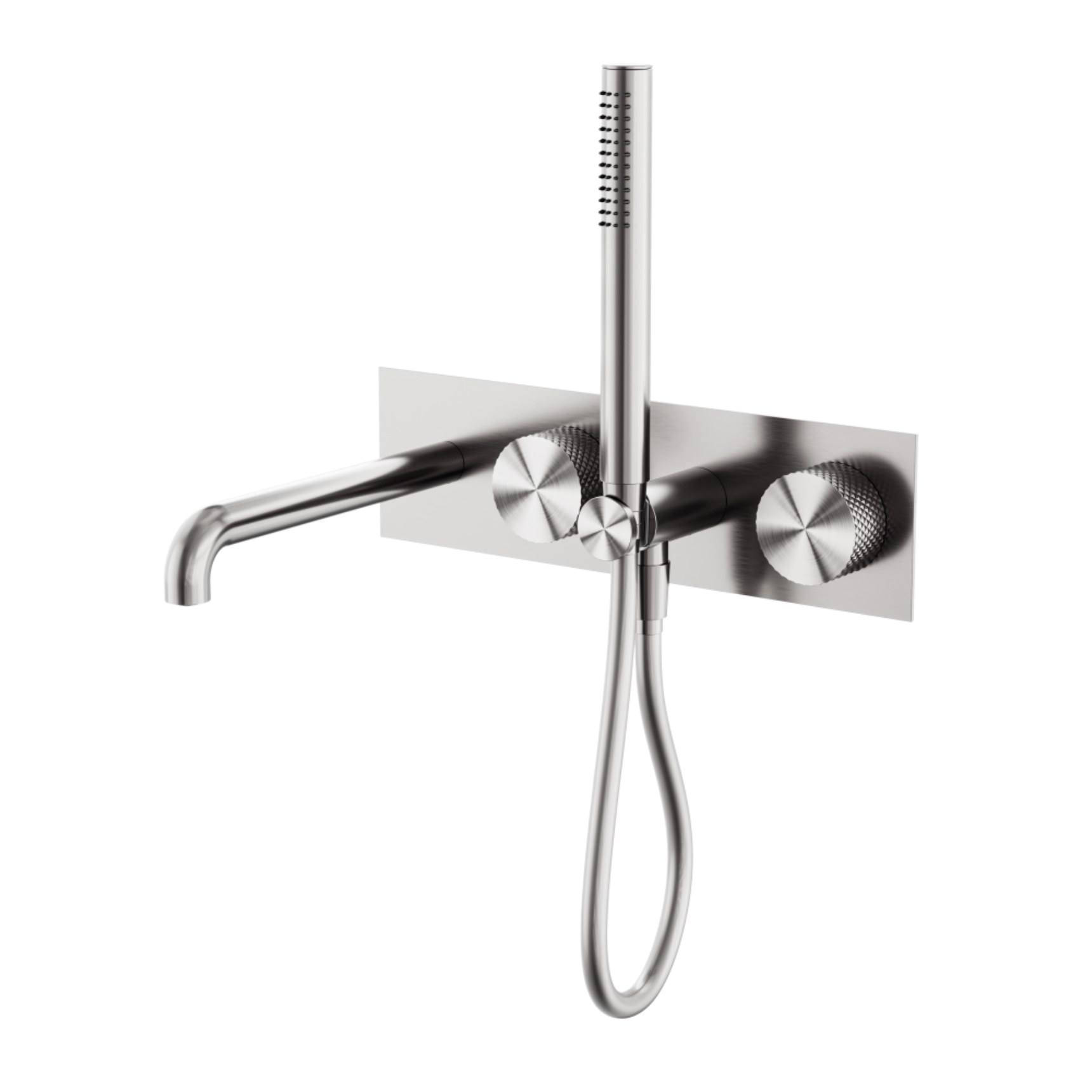 Смеситель для ванны скрытого монтажа Minotti Style brushed nickel