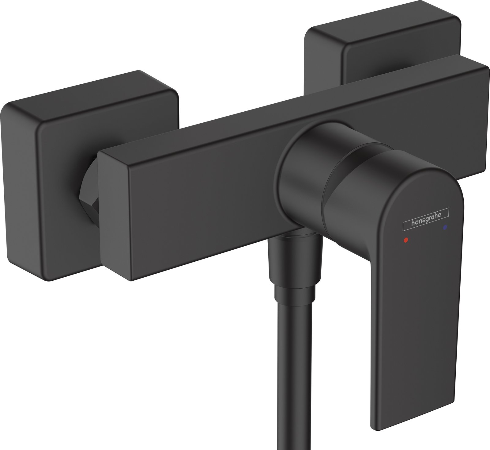 Смеситель для душа, черный Hansgrohe Vernis Shape 71650670
