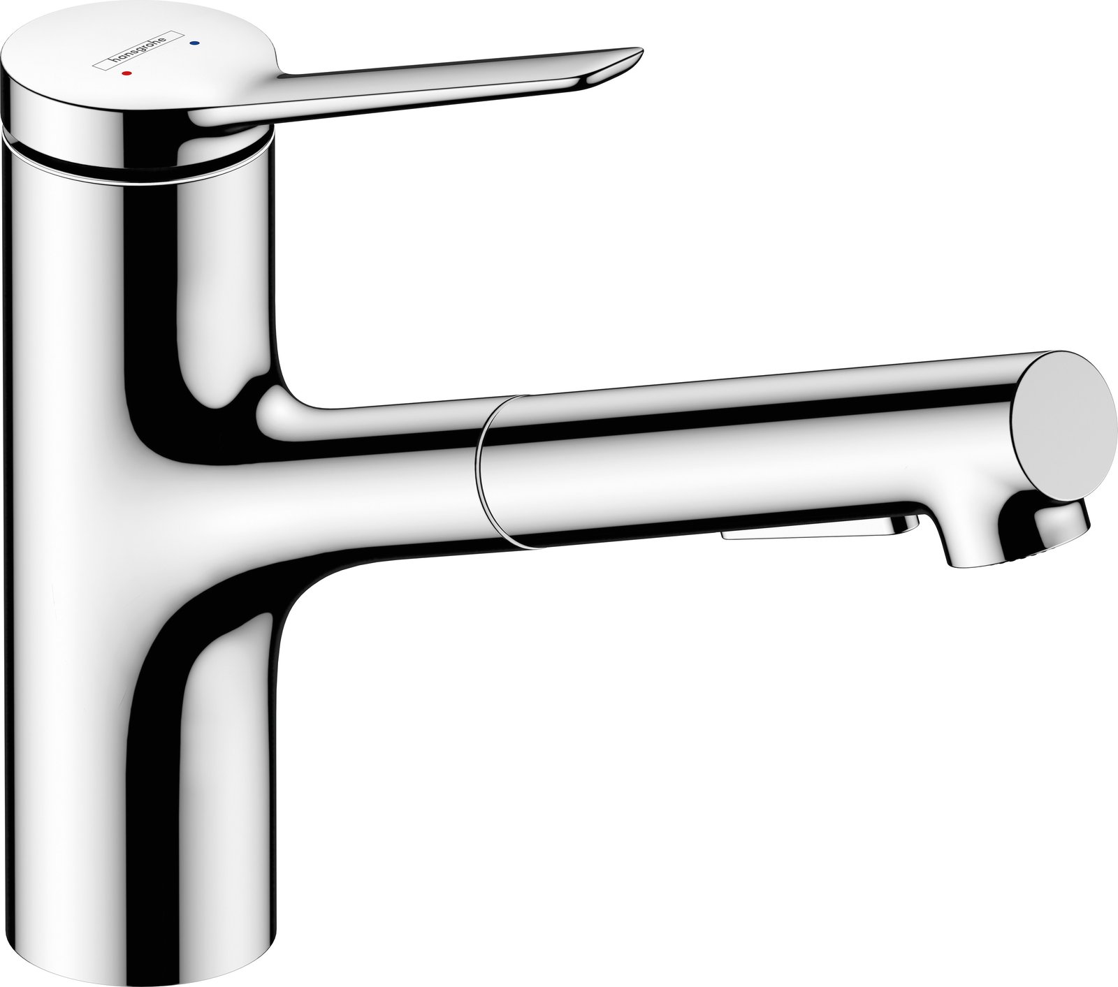Смеситель для кухни 150, выдвижной излив, хром Hansgrohe Zesis M33 74800000