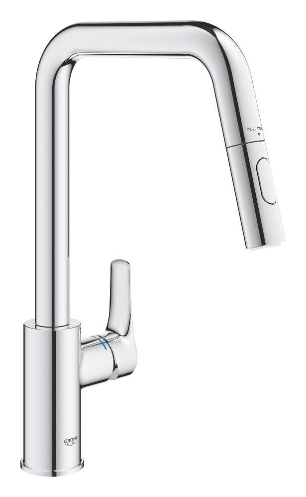 Смеситель для кухни, хром Grohe Eurosmart 30619000