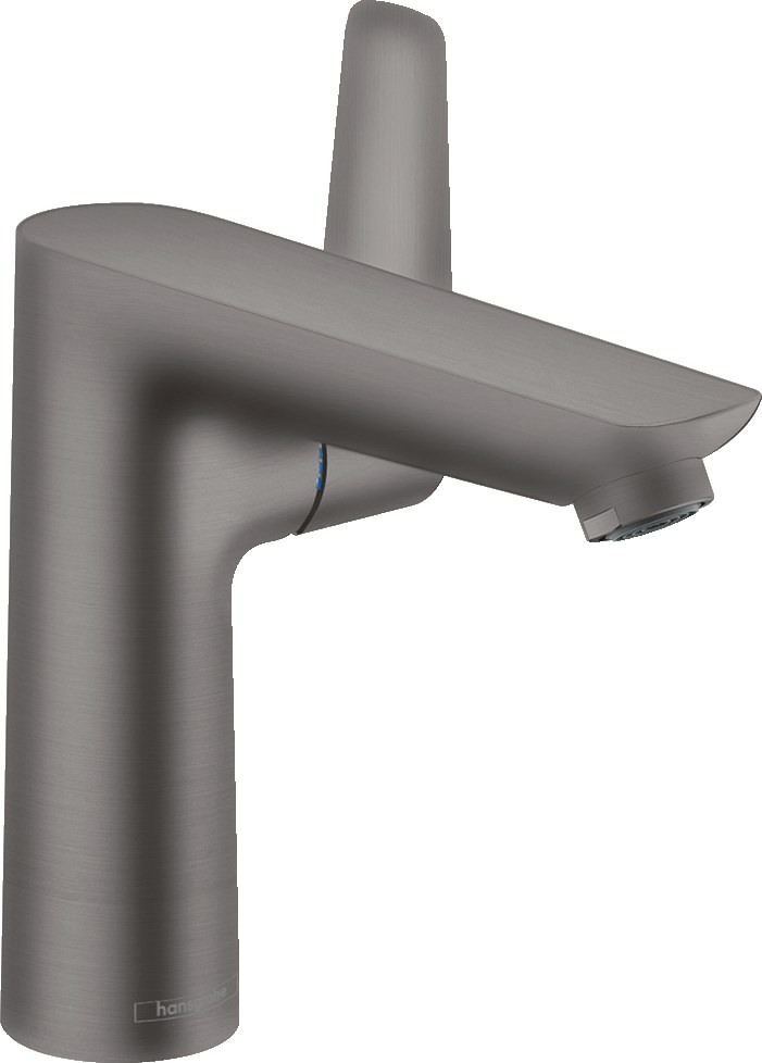 Смеситель для раковины 150, с донным клапаном, шлиф. черный хром Hansgrohe Talis E 71754340