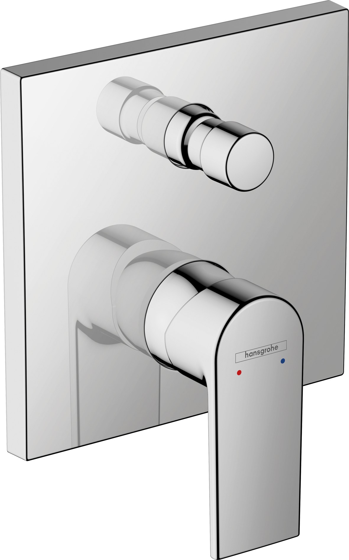 Смеситель для ванны, встраиваемый, хром Hansgrohe Vernis Shape 71468000