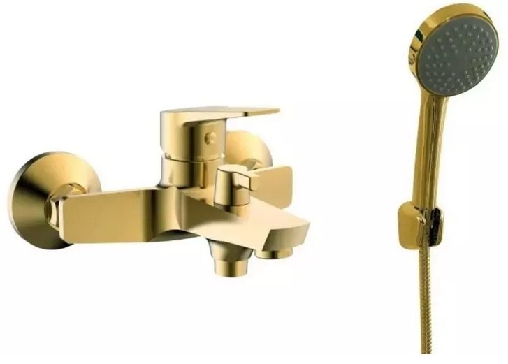 Смеситель для ванны, золото ESKO Murano MR54Gold