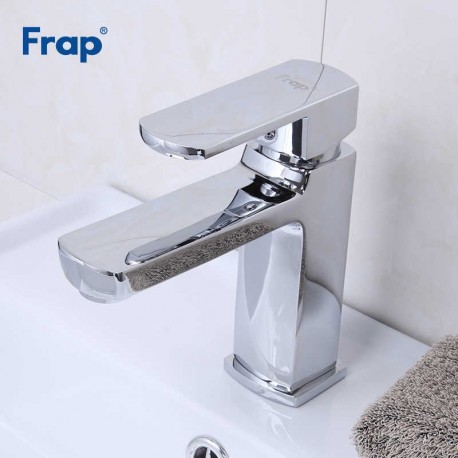 Смеситель Frap для умывальника F 1073 Хром