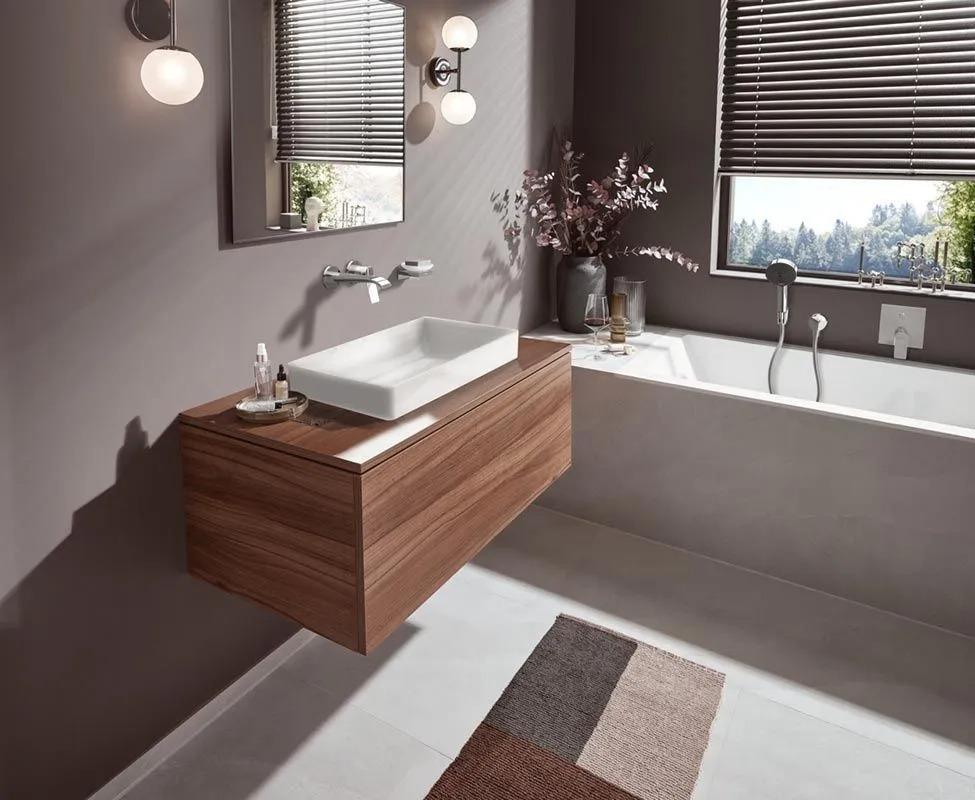 Смеситель Hansgrohe Vivenis для раковины, со сливным гарнитуром, хром, 75050000