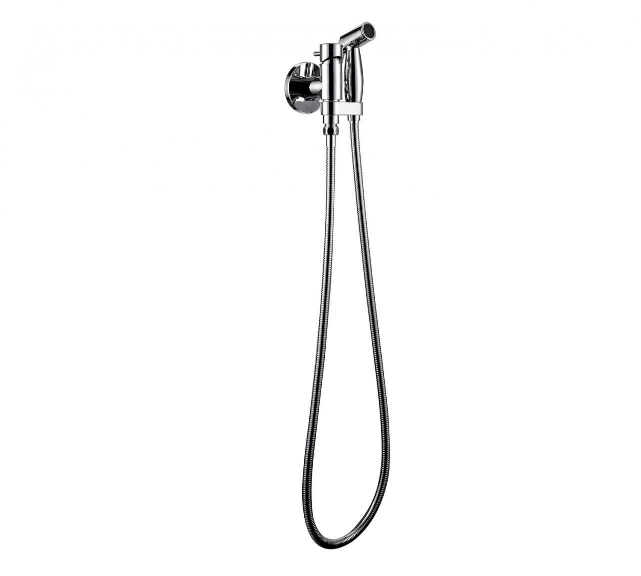 Смеситель с гигиеническим душем Bravat Eler D 9137 CP-RUS
