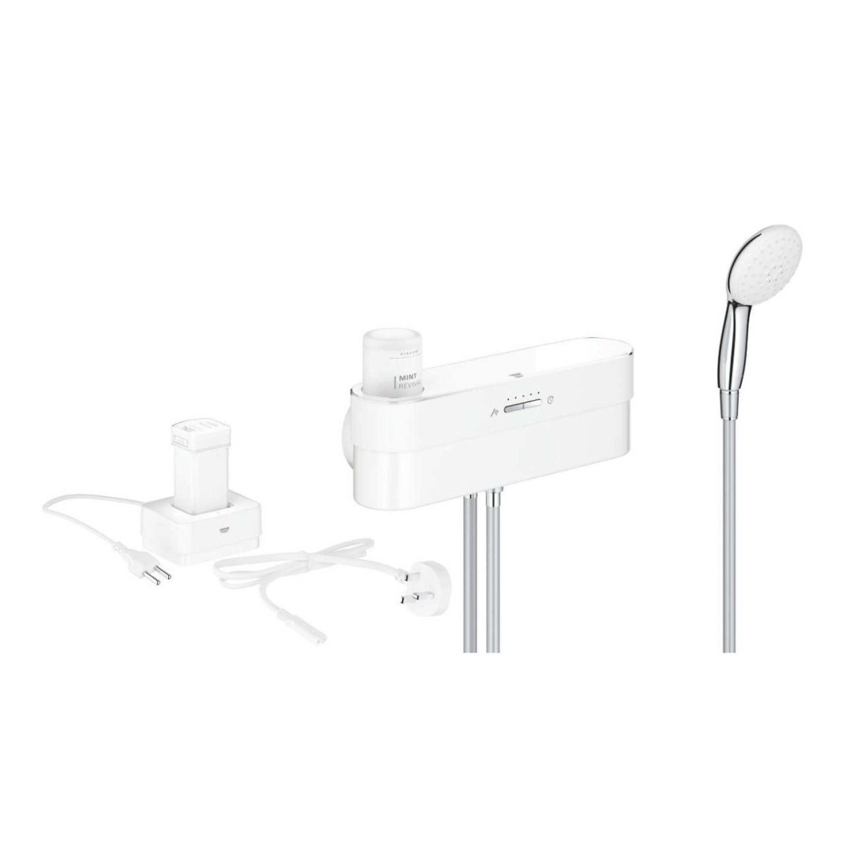 Стартовый набор для душа GROHE Purefoam, белый 1050740000