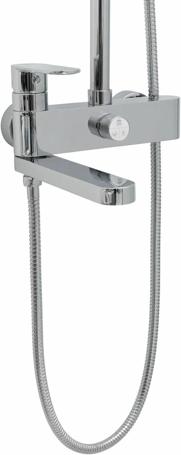 Стойка душевая со смесителем HAIBA HB24590 хром