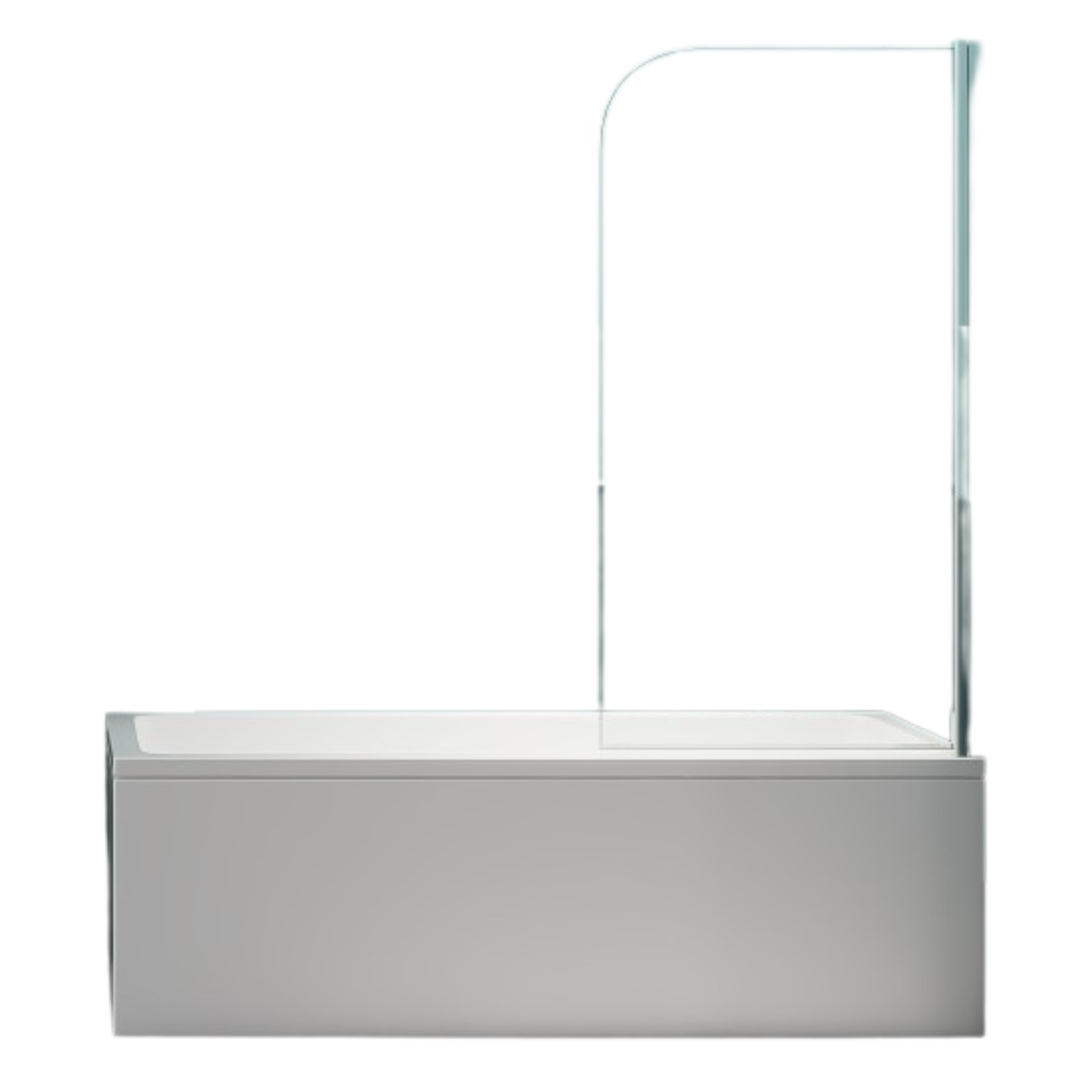 Шторка для ванны Minotti Classic 800 1400 chrome