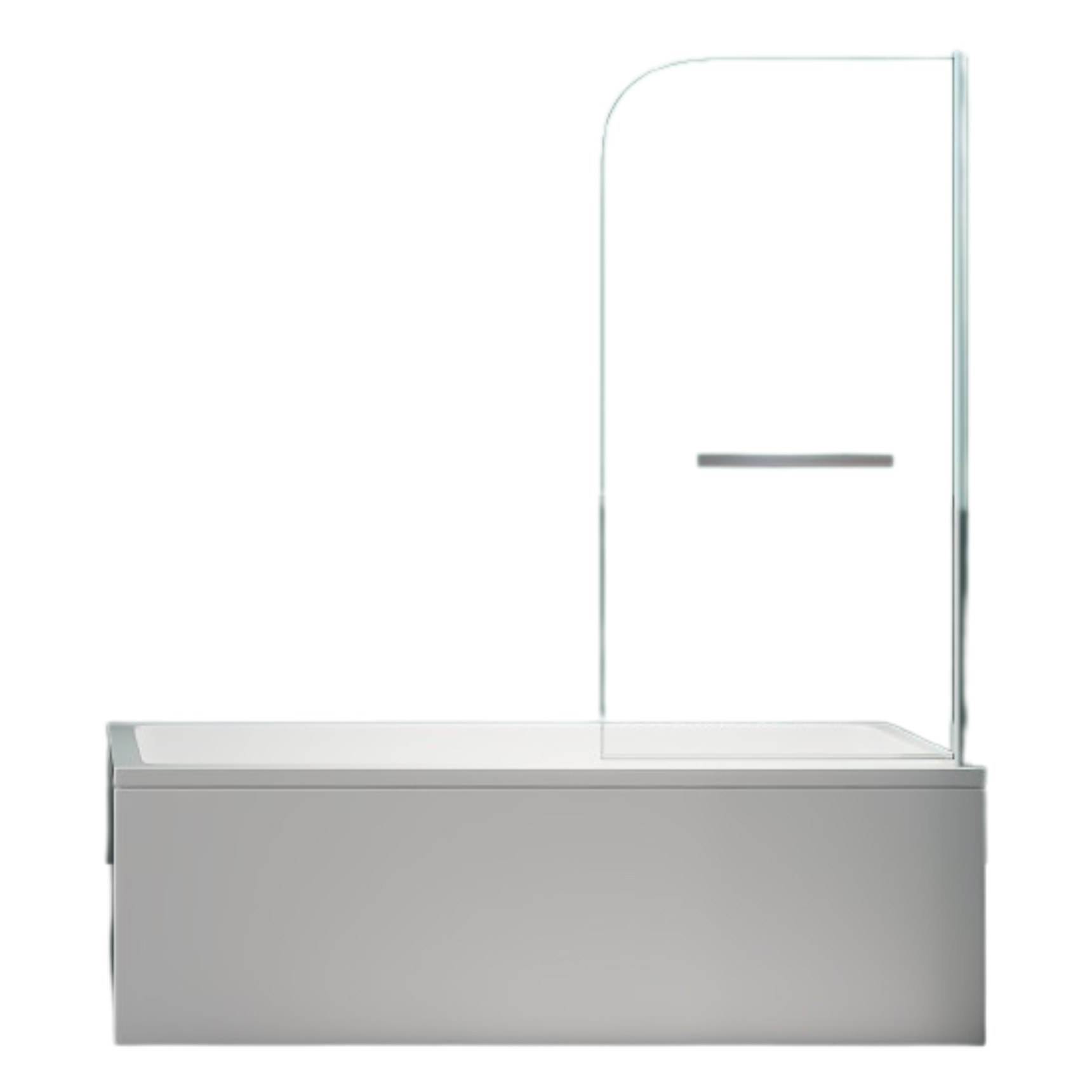 Шторка для ванны Minotti Classic с держателем 1000 1400 chrome