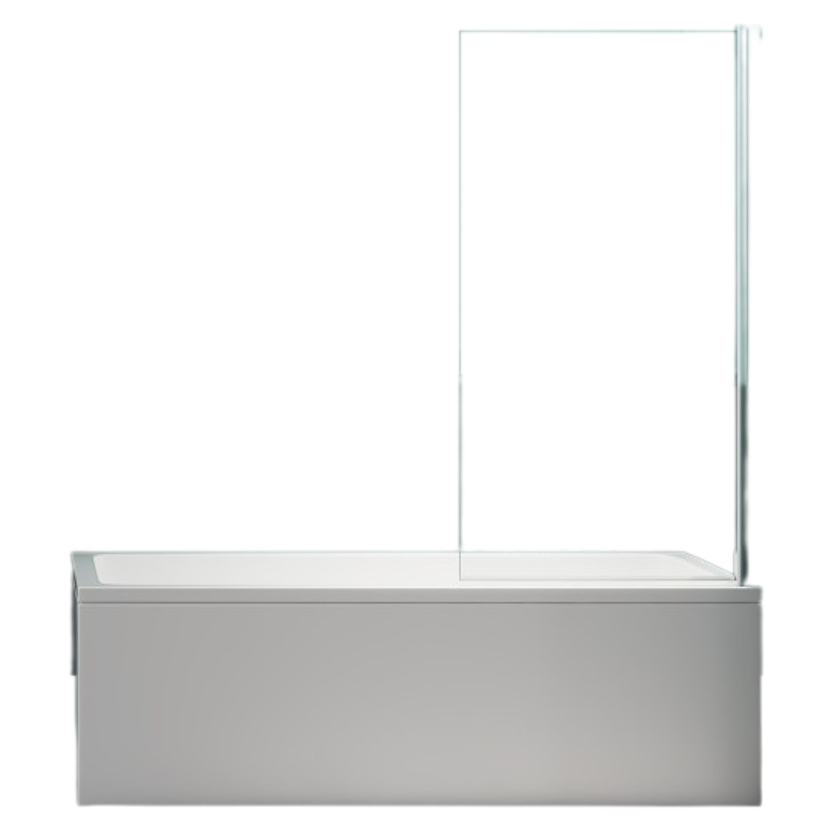 Шторка для ванны Minotti Vetro 1000 1400 chrome