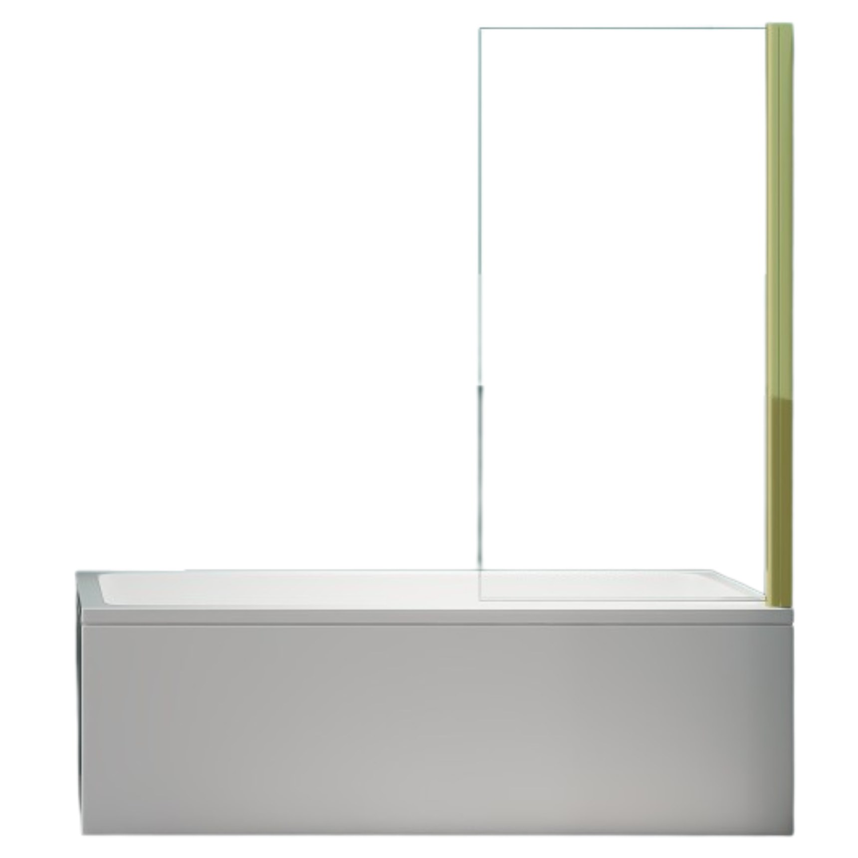 Шторка для ванны Minotti Vetro 1000 1400 gold
