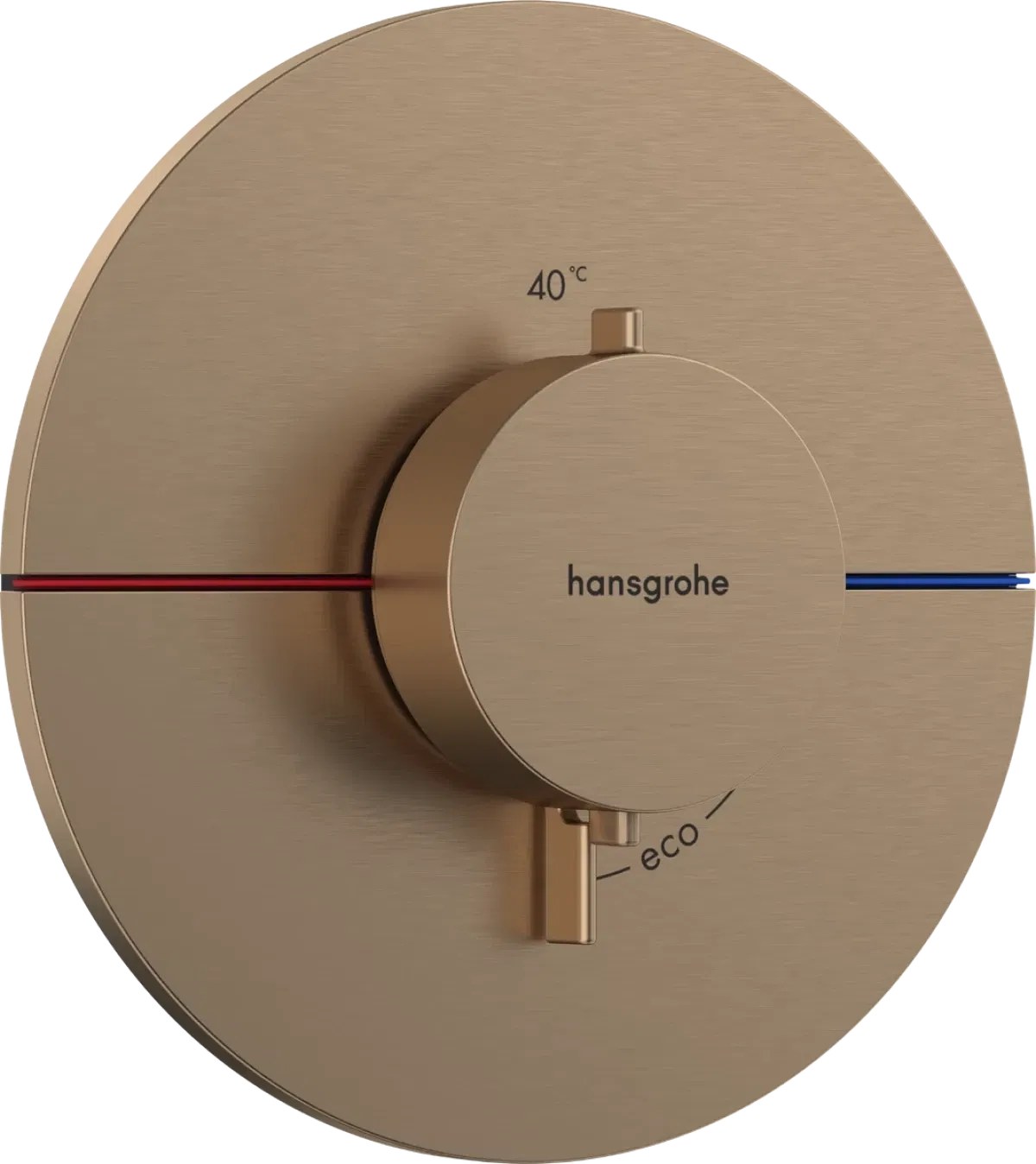 Термостат для душа, встраиваемый, бронза Hansgrohe ShowerSelect Comfort S 15559140