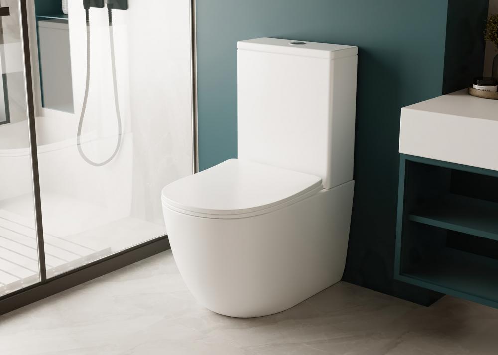 Унитаз-компакт SANITECO BL106 665x380x845 белый
