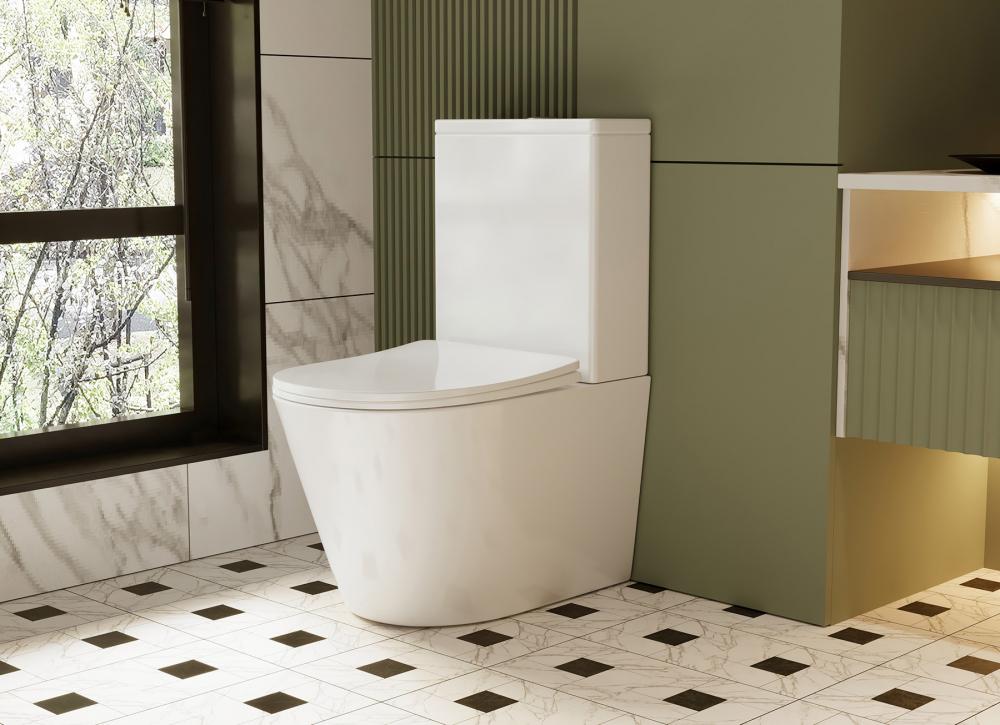 Унитаз-компакт SANITECO HB104 620*380*800 белый