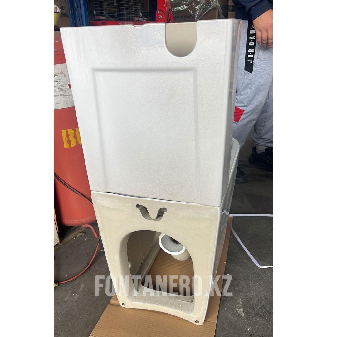Унитаз компакт Saniteco SW-88D белый 660х360х865