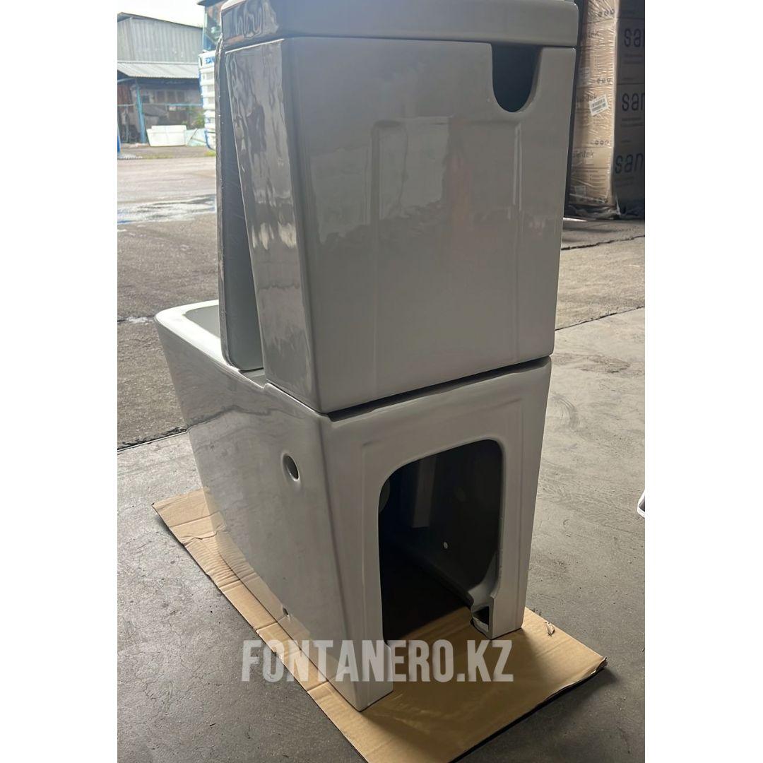 Унитаз компакт Saniteco SW-89D белый 660х355х850