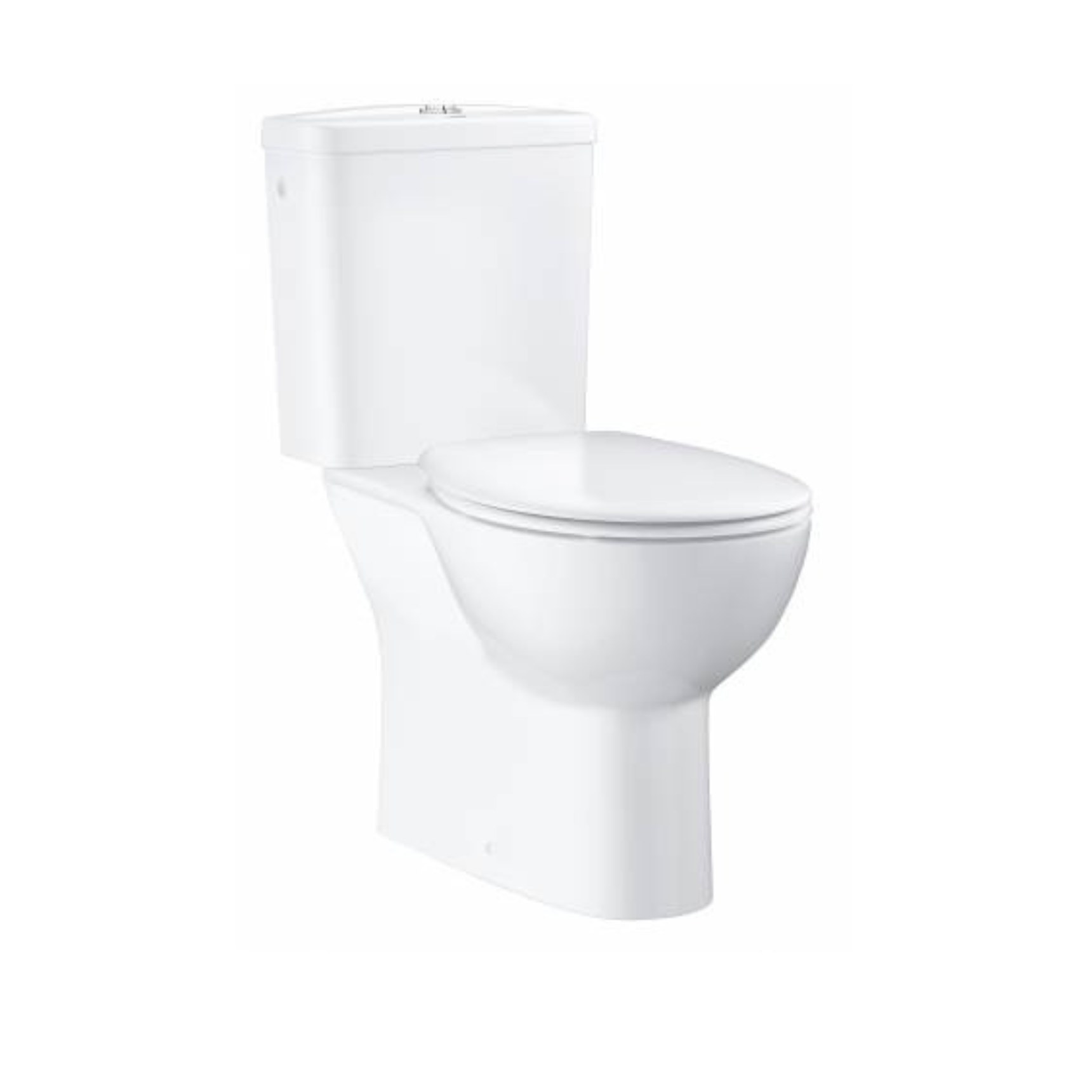 Унитаз напольный GROHE Bau Ceramic, комплект, альпин-белый 39604000