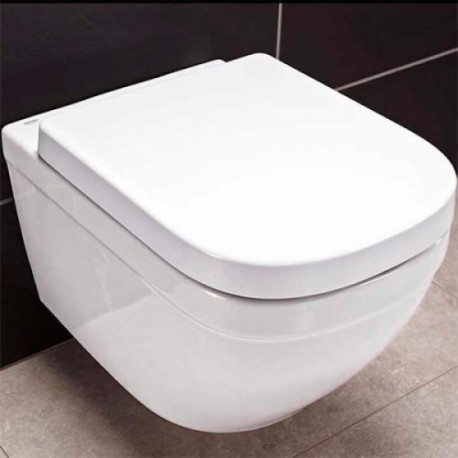 Унитаз подвесной безободковый в комплекте с сиденьем GROHE 39206000/39330001 Euro Ceramic (39693000)